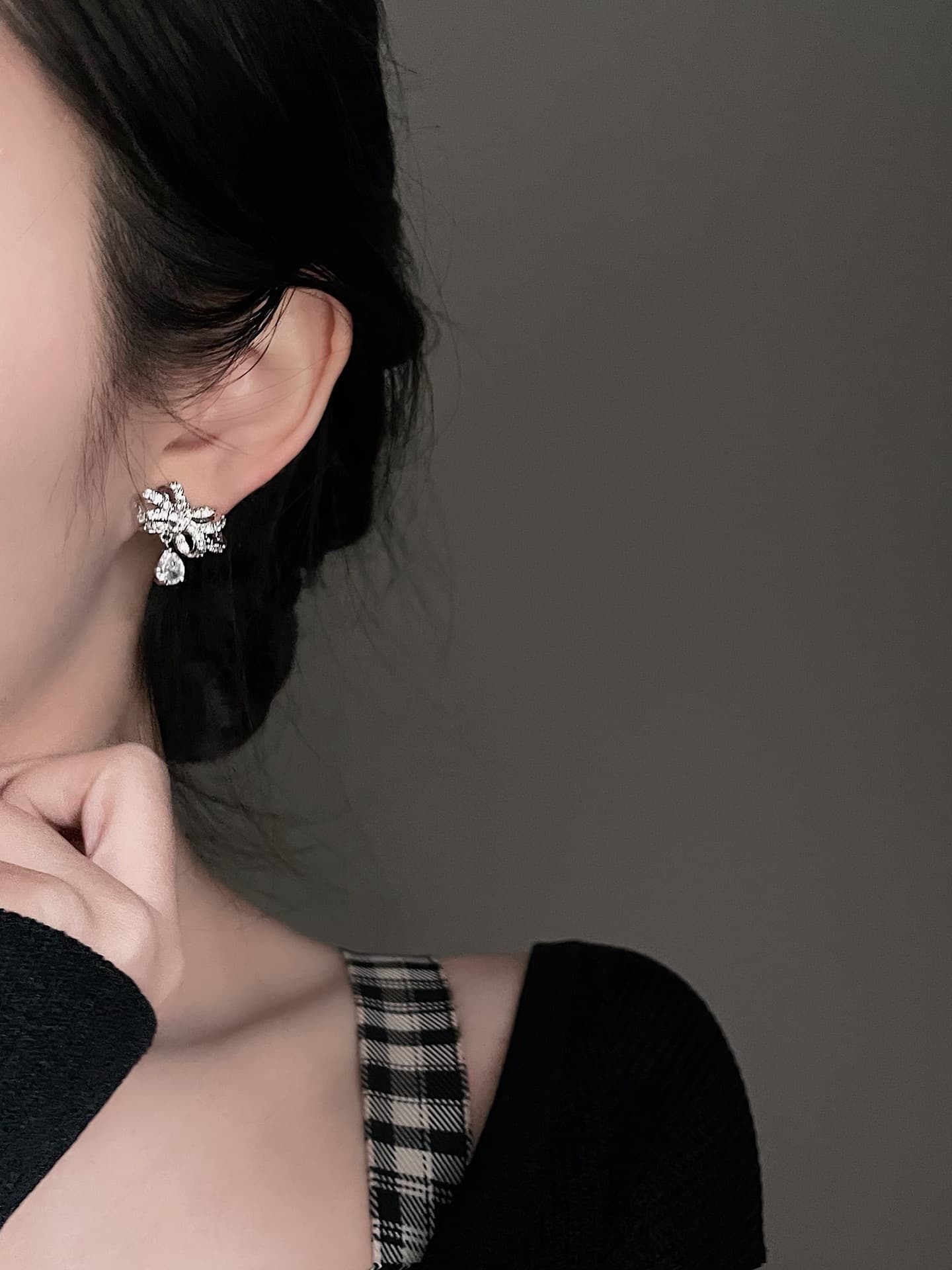 Ribbon Fairy’s Tear Earrings